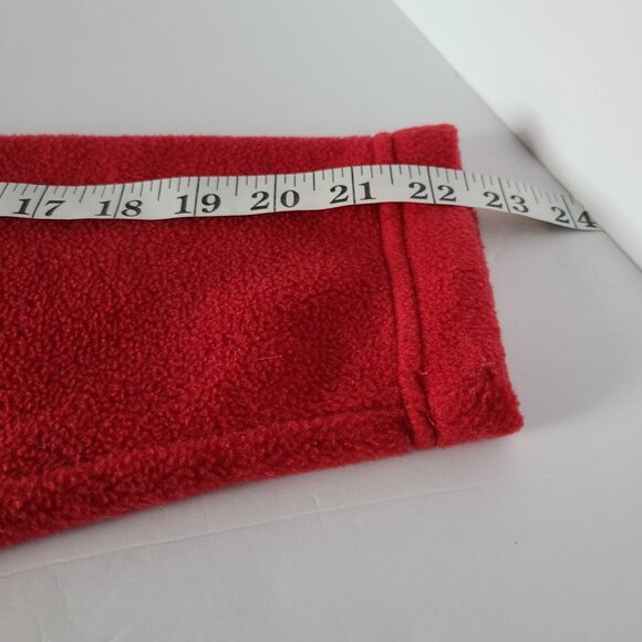 CATHY DANIELS RED FLEECE CHRISTMAS PULLOVER WITH PENGUINS SIZE L - Picture 6 of 9